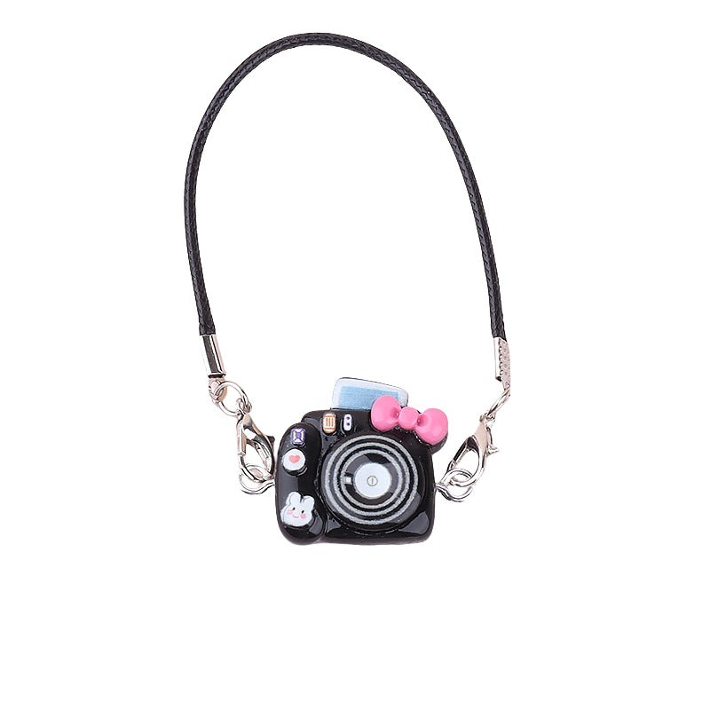 Wholesale Cute cartoon mini cartoon model small camera doll accessories