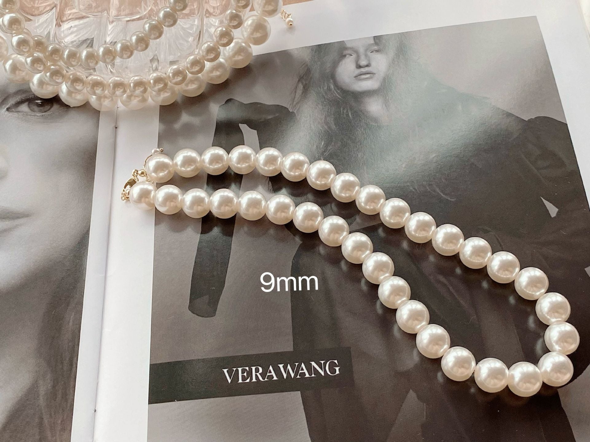 Wholesale Pearl Necklace Sweater Chain Clavicle Chain Choker Necklace Long Necklace ACC-NE-Hanxi001