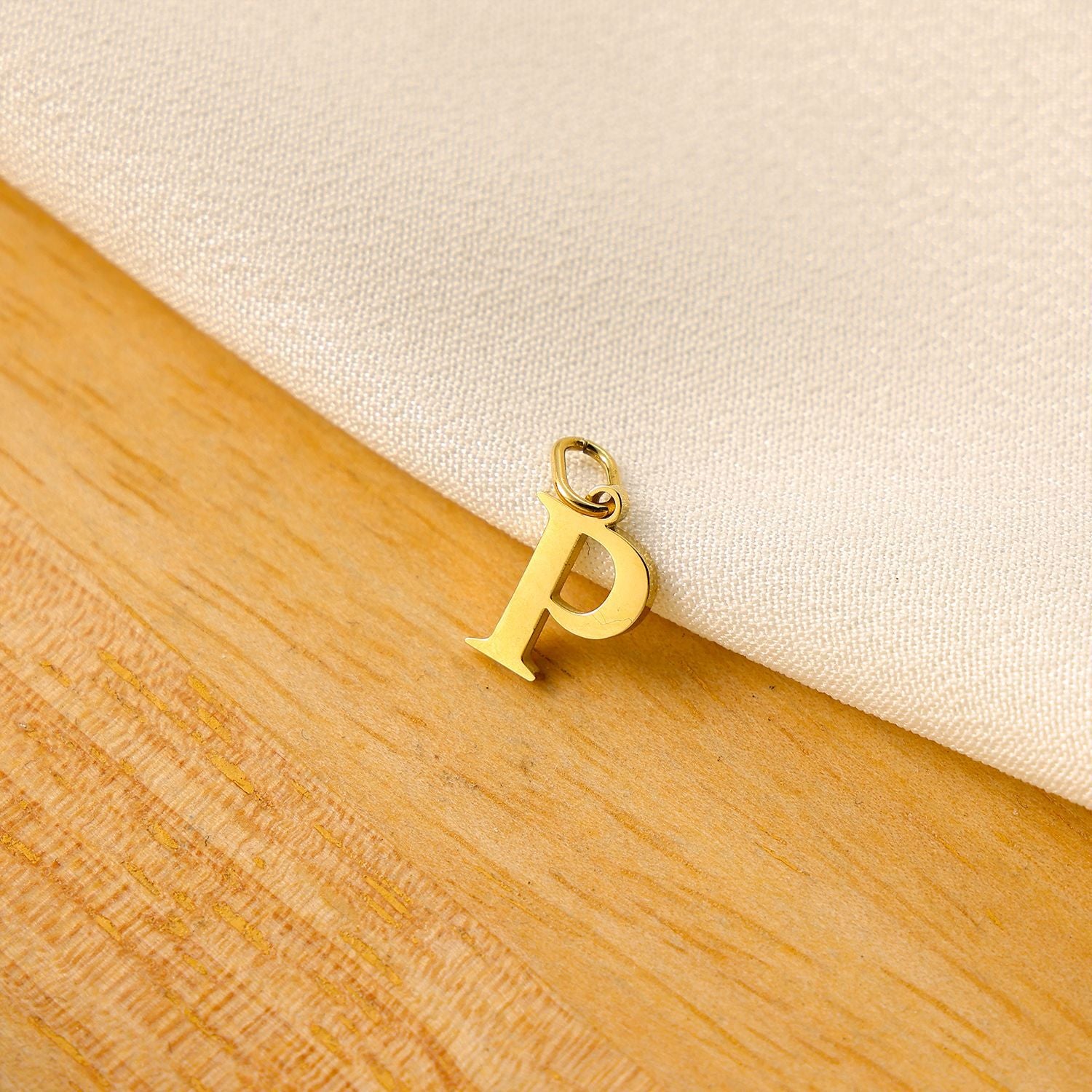 Wholesale Titanium steel letter pendant