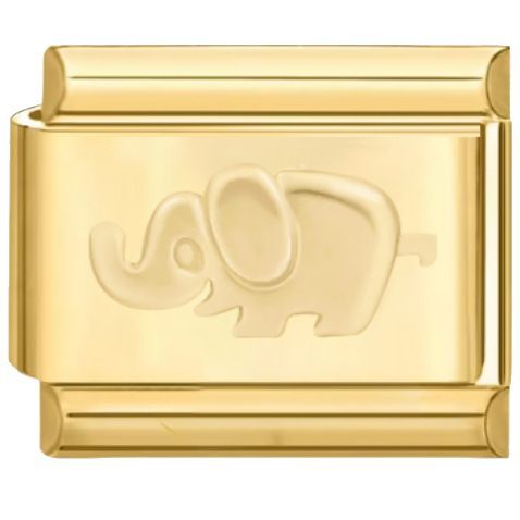 Wholesale Italian Charm Bracelet 9mm DIY  Single Section   Creative Stainless Steel Composable Bracelet