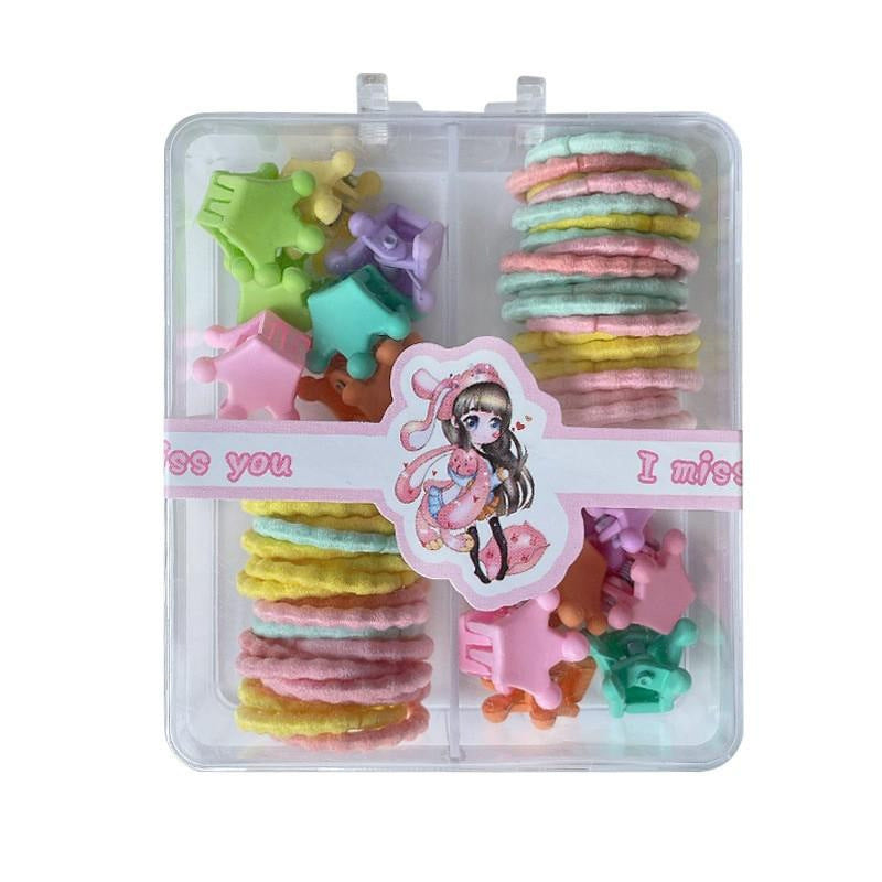 Wholesale Children's Rubber Bands Do Not Damage The Hair Resin Hair Scrunchies ACC-HS-Mengz002