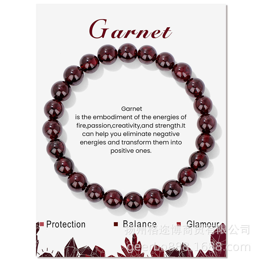 Wholesale Colorful Natural Stone Bracelets ACC-BT-GEB003