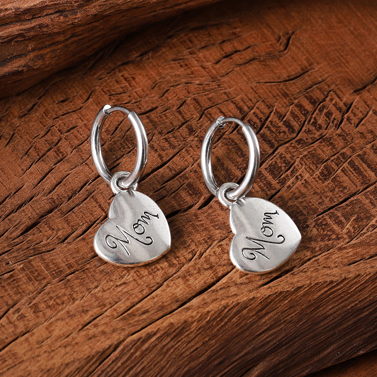 Wholesale  love pendant earrings creative design sense mother's day gift jewelry