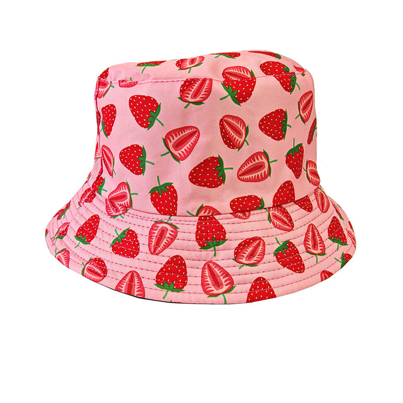 Wholesale Happy Birthday Printed Bucket Hat for Outdoor Sun Protection Fashion Accessory