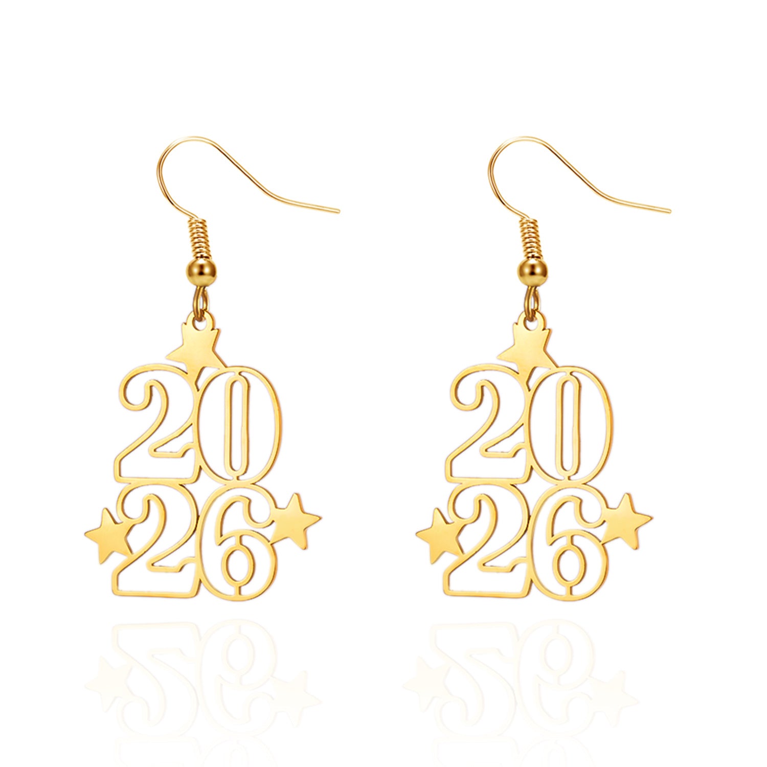 Wholesale New Year celebration earrings