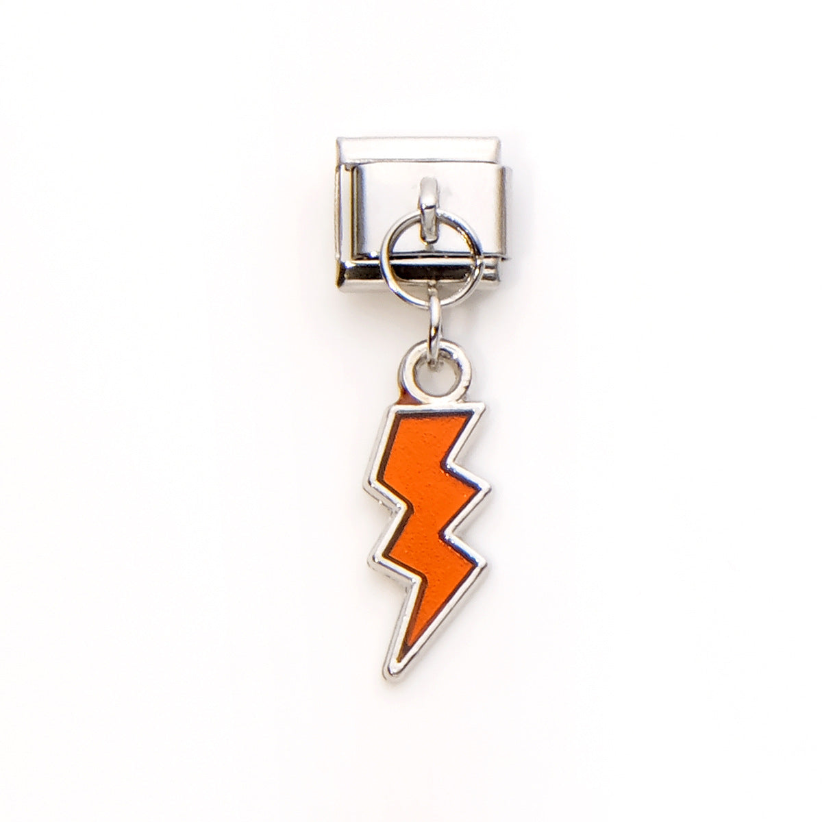 Wholesale 10pcs Italian Charm Bracelet 9mm DIY Splicing Heart Butterfly Pendant Stainless Steel Composable Bracelet