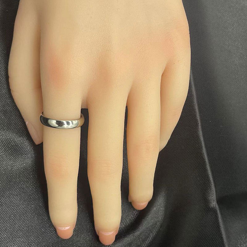 Wholesale titanium steel light luxury  ring