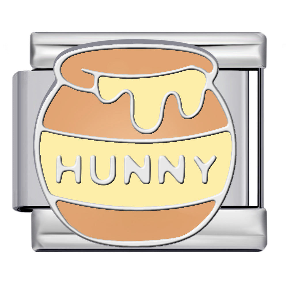 Wholesale  Italian ModuleTitanium Steel Cute Cartoon Series DIY  Bracelet