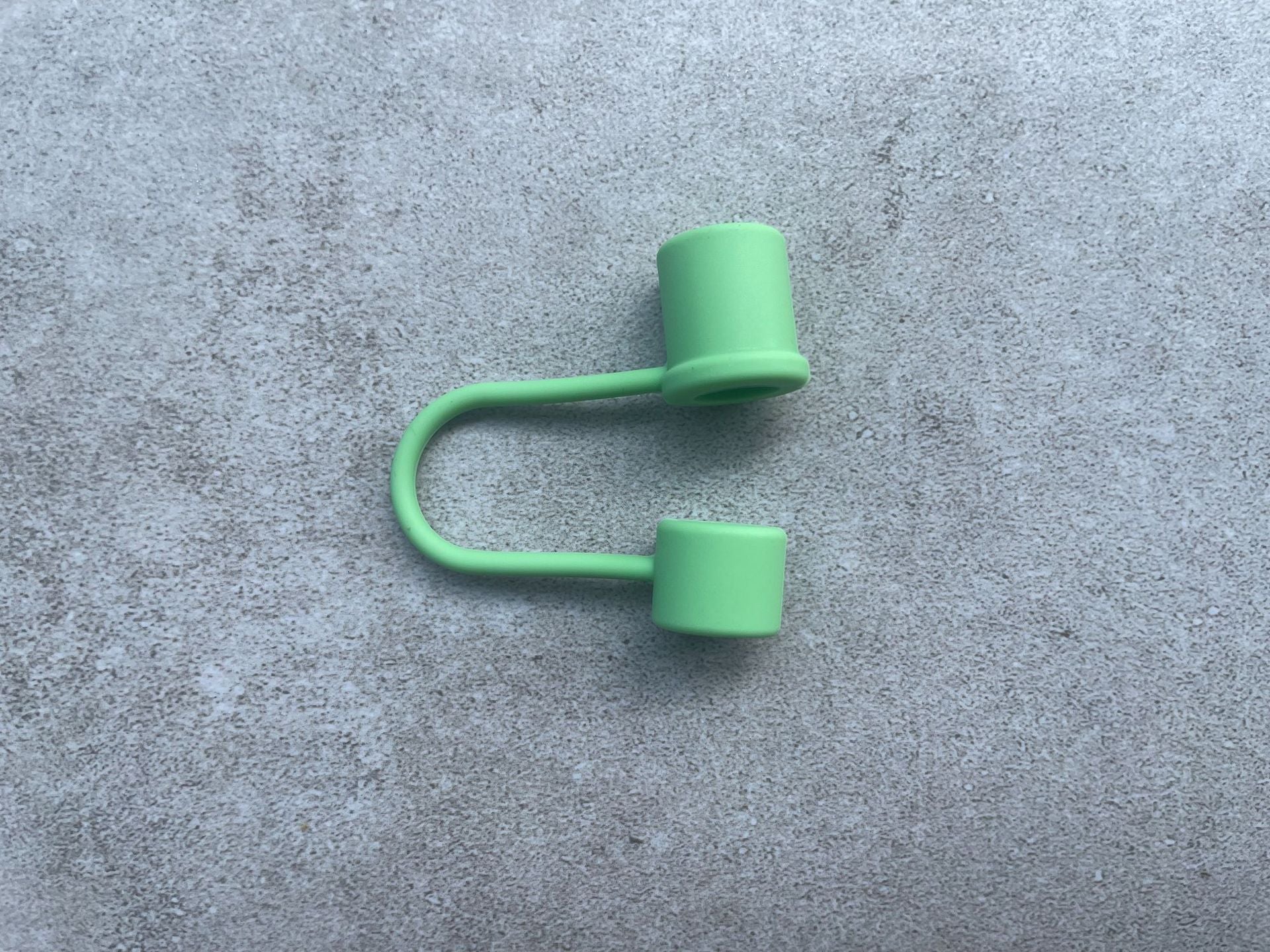 Wholesale Random 100pcs 10mm PVC Soft Straw Tube Cap