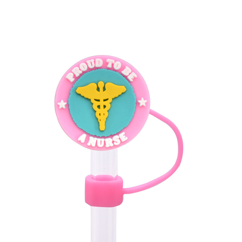 Wholesale Random 100pcs Medical Straw Cover 10MM Straw Tube Cap