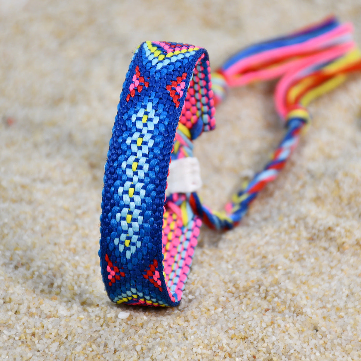 Wholesale Colorful Tassel Lucky Handmade Woven Bracelet Miyuki ACC-BT-Youf002