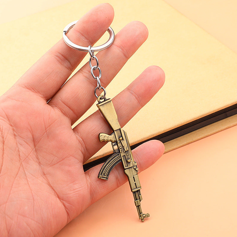 Wholesale Alloy Weapon Model Pendant Keychains