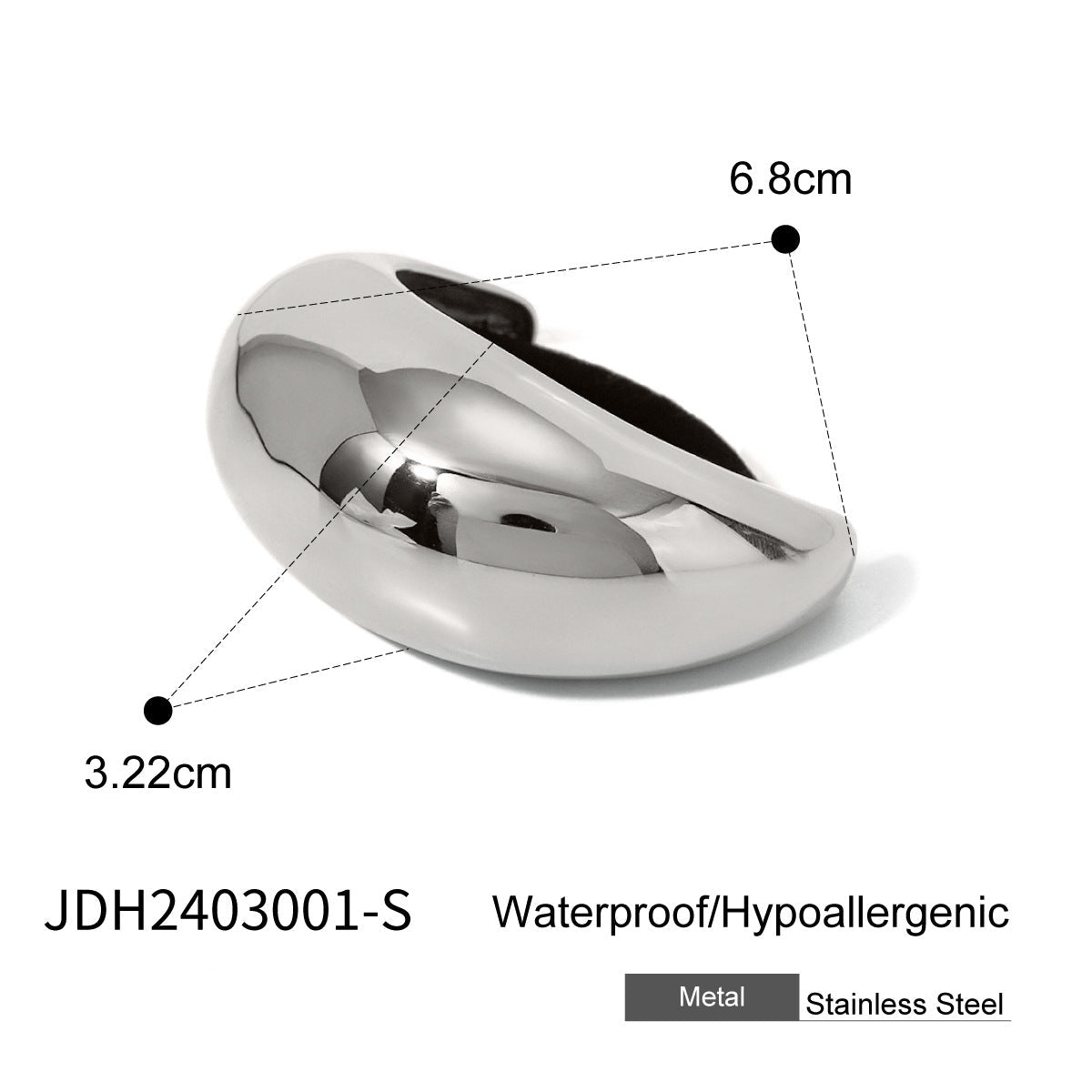 Wholesale stainless steel hair rope and hair band