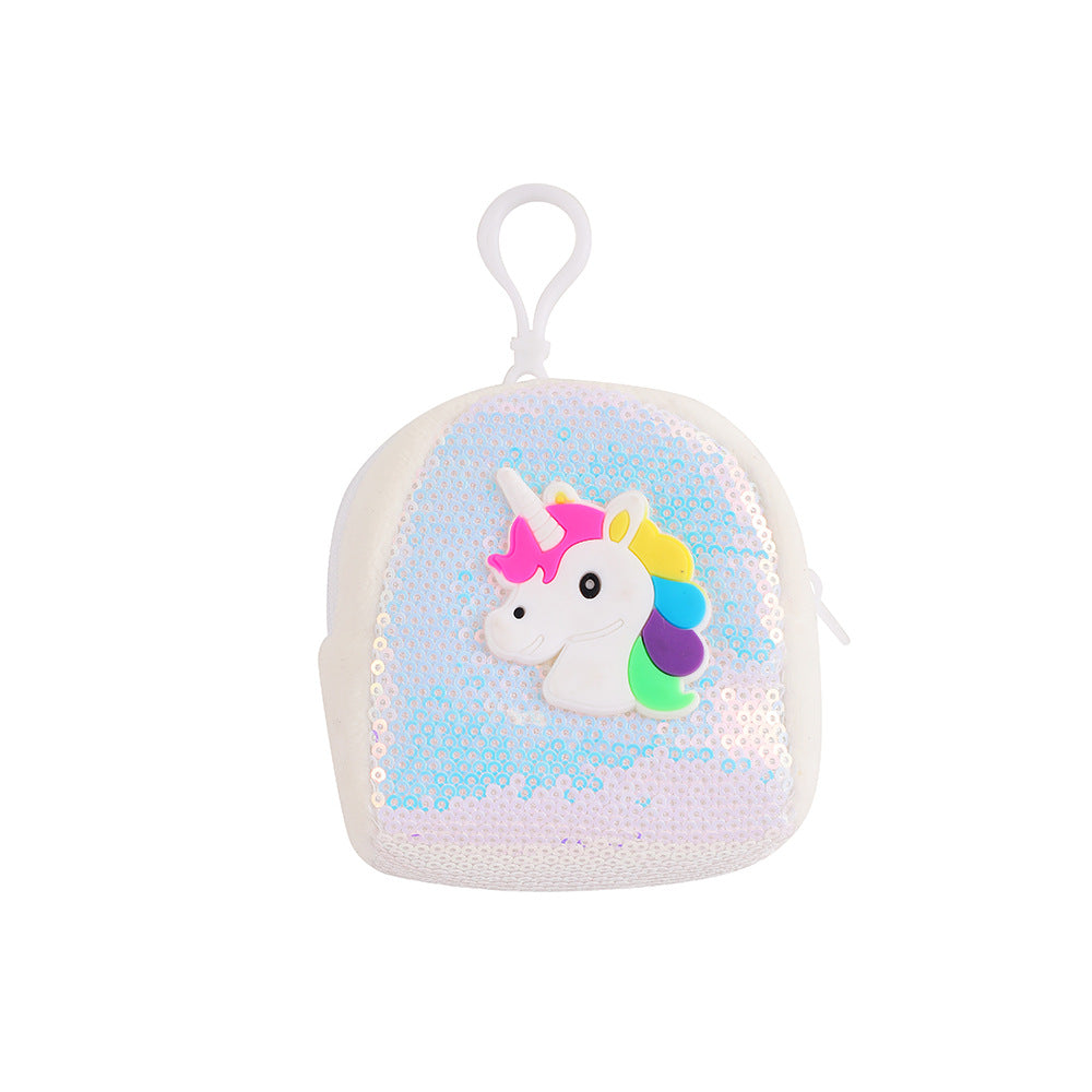 Wholesale Sequin Unicorn Coin Purse Wallet