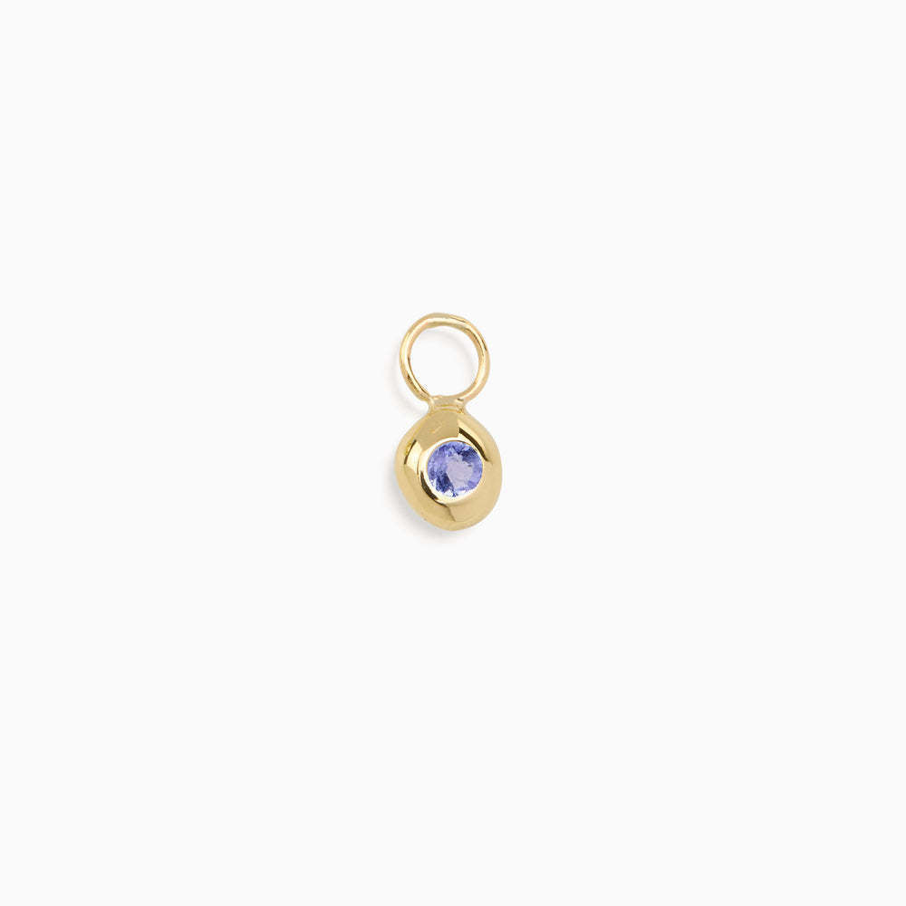 Wholesale Stainless steel electroplated with 18K gold 12 birthstone adjustable pendant