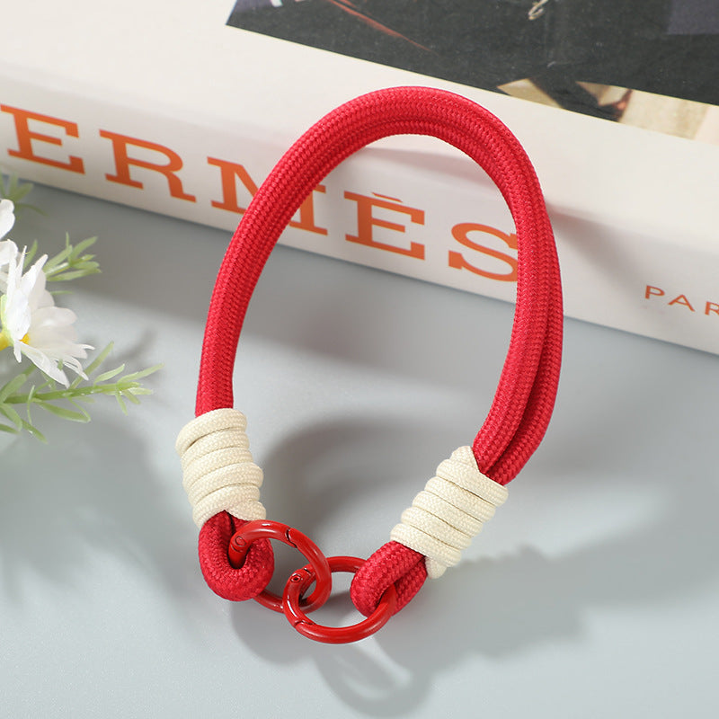 Wholesale Color matching mobile phone lanyard keychain