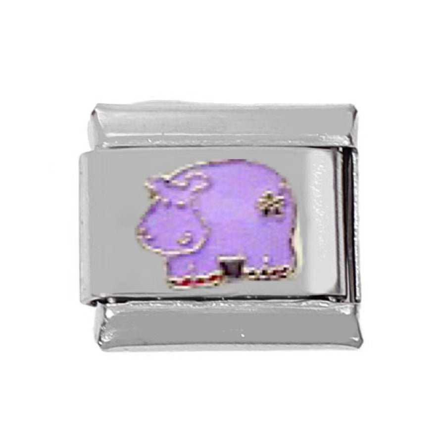 Wholesale 5pcs Italian Charm Bracelet Charm Module Stainless Steel Rubik's Cube Bracelet 9mm DIY Pattern Free Splicing Detachable Composable Bracelet ACC-BT-DaLiang009