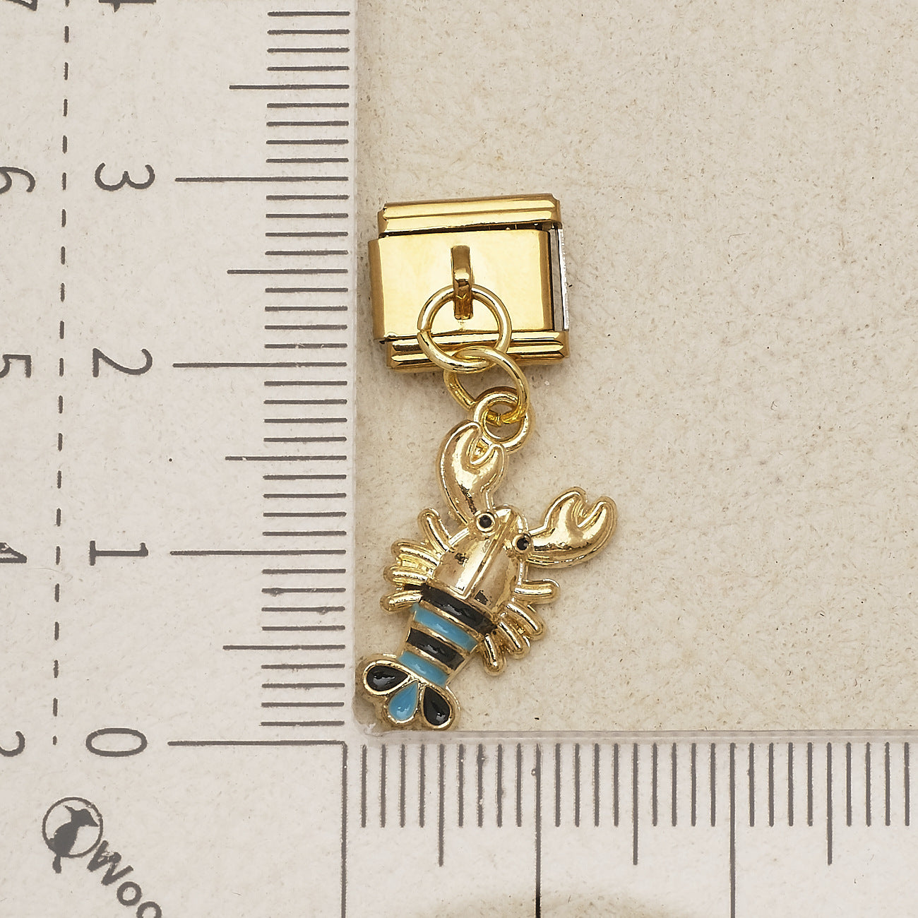 Wholesale Electroplated Stainless Steel Crab Lobster Sneaker Pendant Novelty Charm Gift Boutique Resale