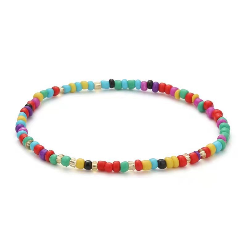 Wholesale  Bohemian Rice Bead Anklet