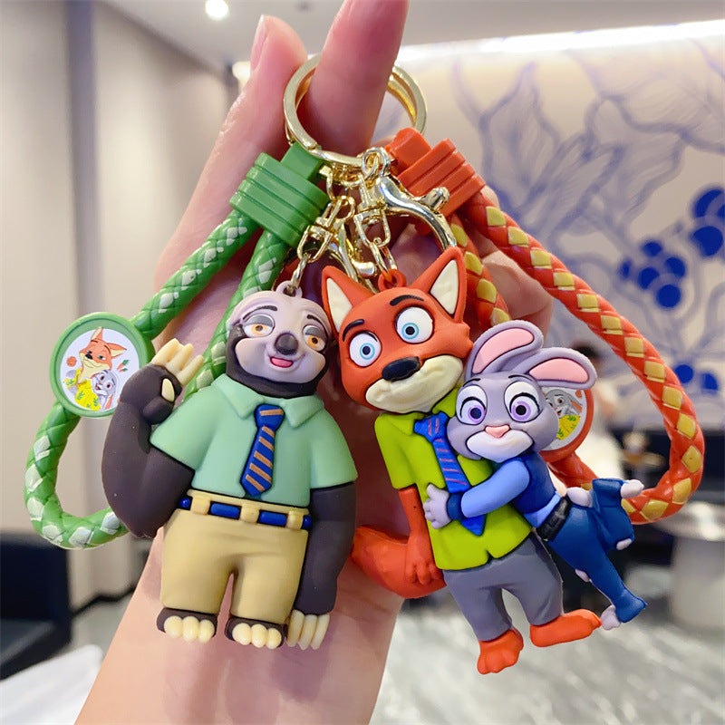 Wholesale Cartoon Cute Anime Silicone Keychains ACC-KC-Kelan013