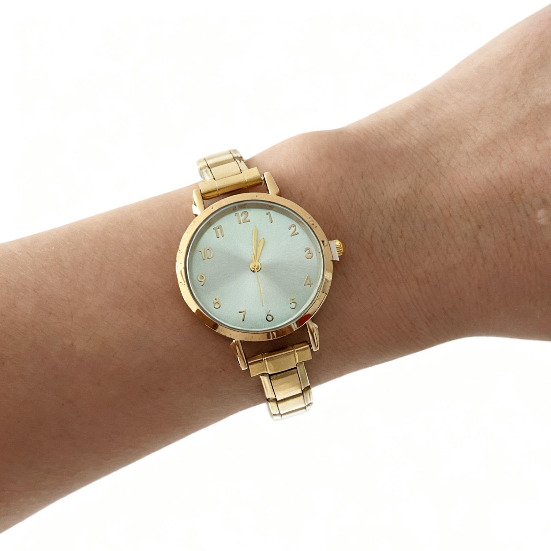 Wholesale  elegant steel strap wristwatch