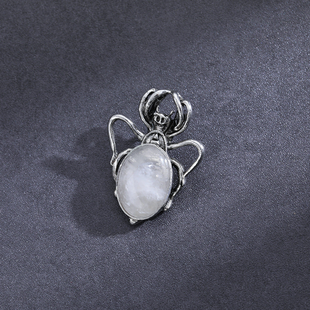 Wholesale Natural Stone Amethyst Pink Crystal Pendant