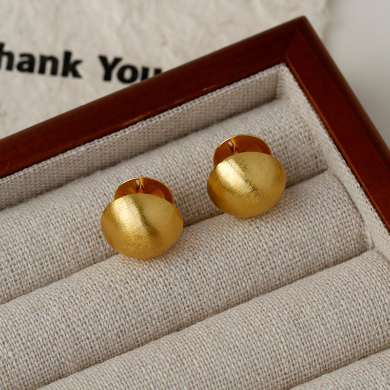 Wholesale Copper  Round Ball Earrings