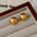 Wholesale Copper  Round Ball Earrings