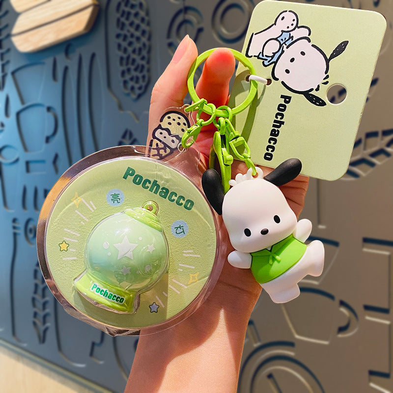 Wholesale Cartoon Cute Silicone Keychains ACCVIP-KC-HongLei002