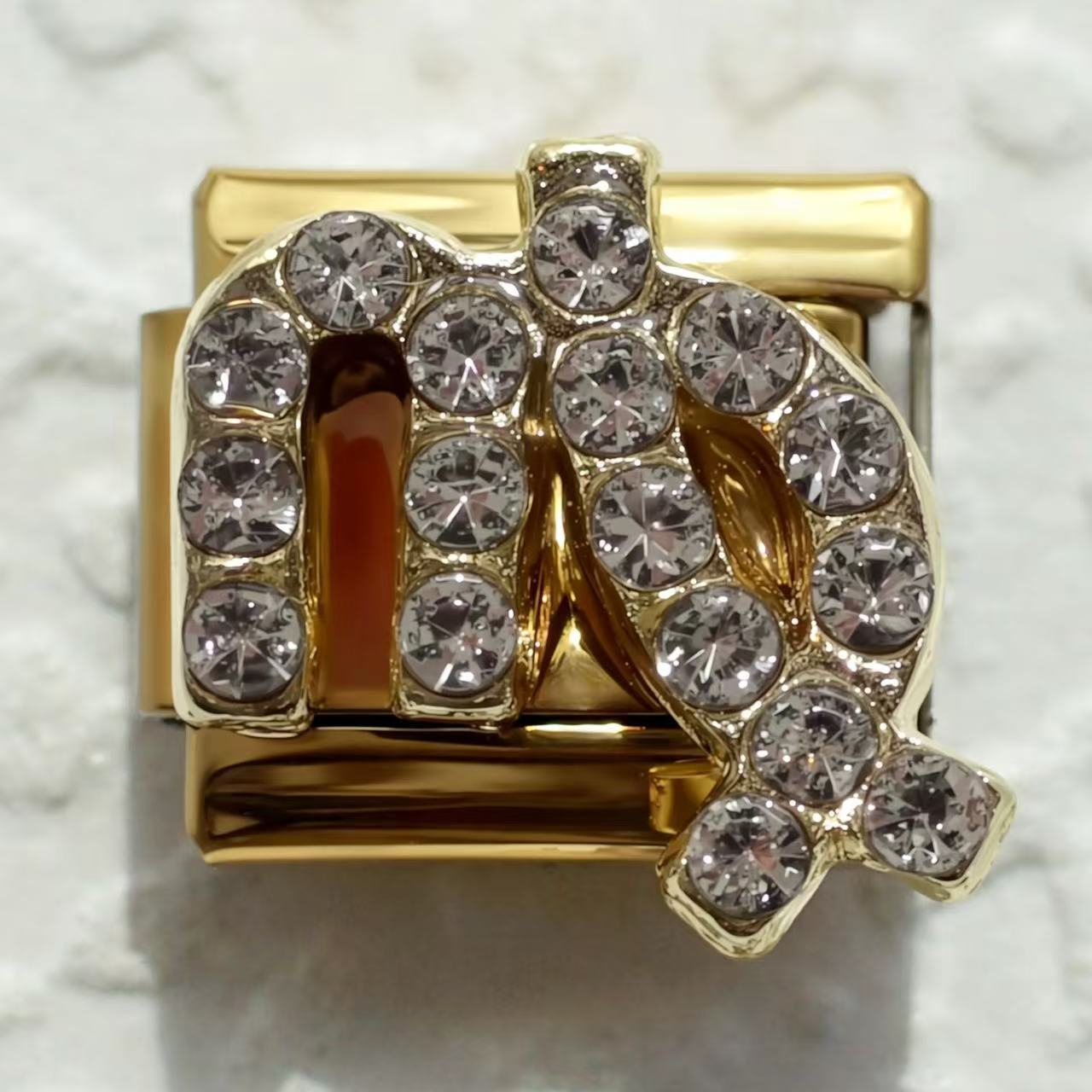 Wholesale 5pcs  Italian Charm Bracelet 9mm DIY 12 contions   Creative Stainless Steel Composable Bracelet