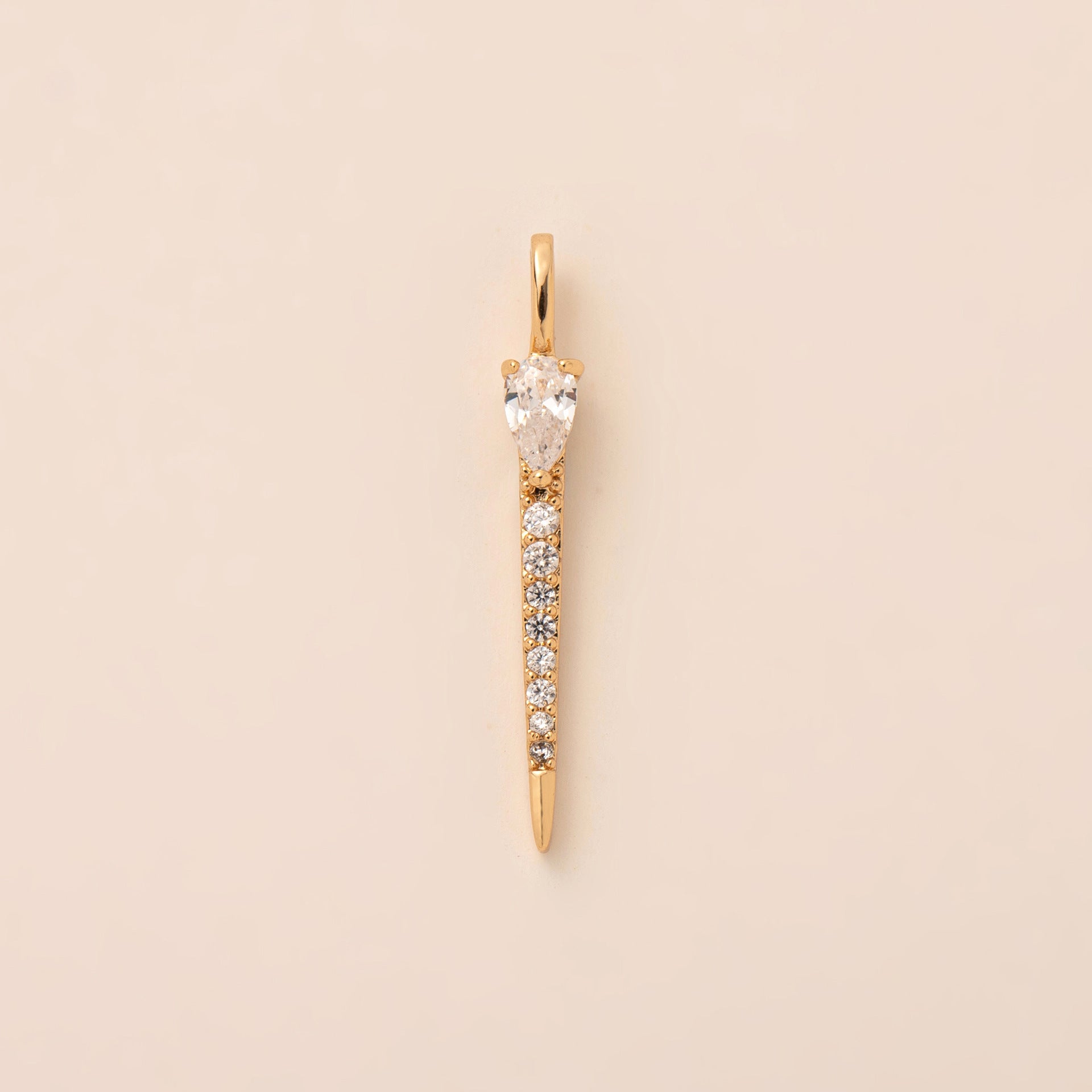 Wholesale Titanium Steel Moon DIY Eyes Cross Bamang Star Pendant Light Luxury  Necklace