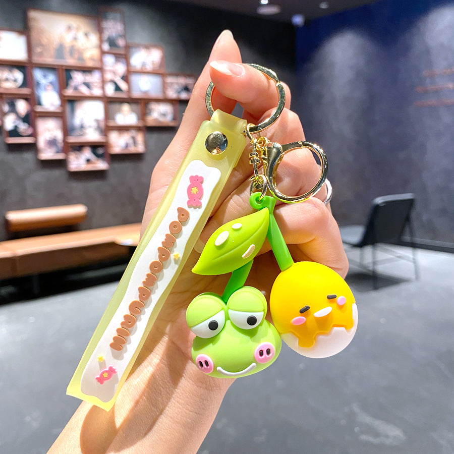 Wholesale Cartoon PVC Soft Glue Cute Keychain ACCVIP-KC-GongZ028