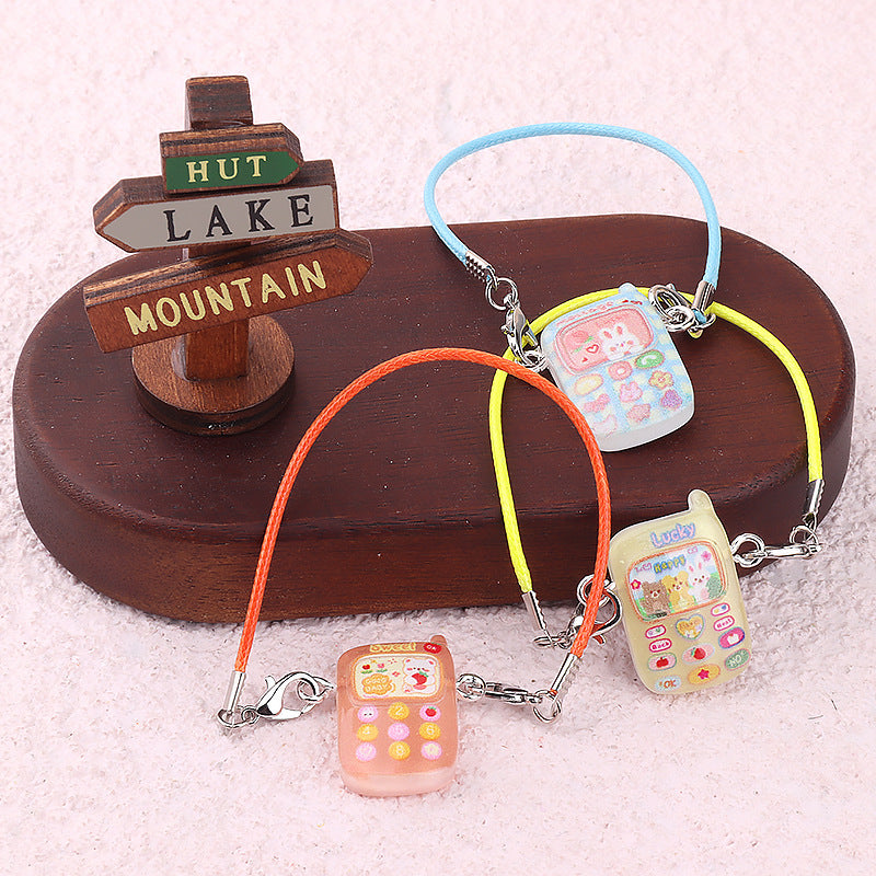 Wholesale Cute cartoon mini mobile phone doll accessories
