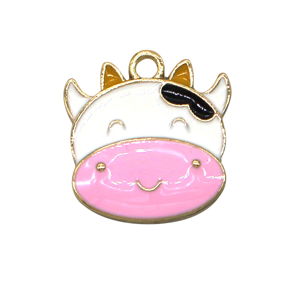 Wholesale Cute Cartoon Enamel Zinc Alloy Pendant