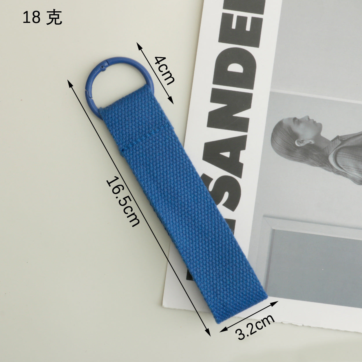 Wholesale Trendy Green Polyester Lanyard Keychain Wrist Strap Wedding Gift DIY Resale Accessory
