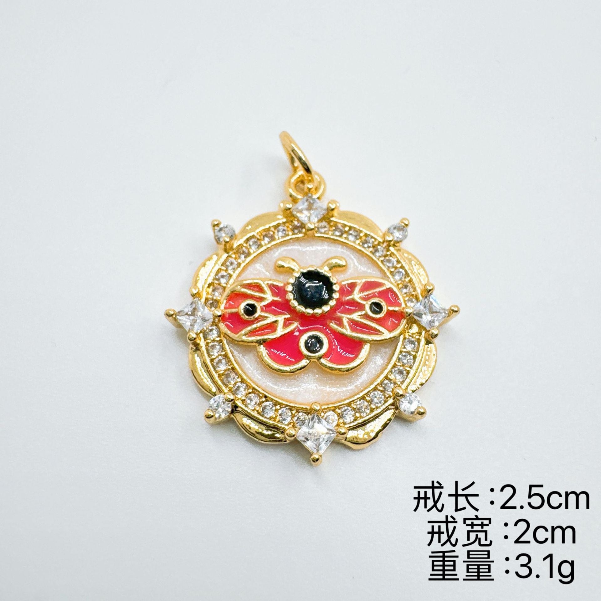 Wholesale Gold Plated Copper Butterfly Pendant Necklace,  Trendy Fashion Jewelry Accessory,  Gift for Women,  Boutique Resale