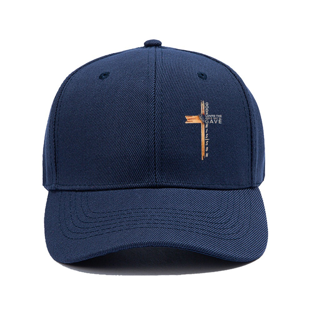 Wholesale  Cross  Printed Dad Hat Fashion Baseball Cap