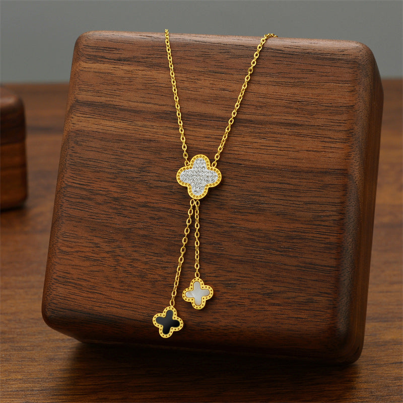 Wholesale Titanium Steel Necklace Women ACC-NE-Quanx008