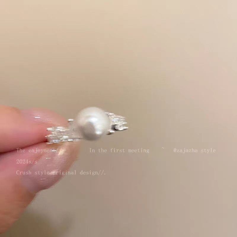 Wholesale Red  Cute Bow Love  Alloy Ring