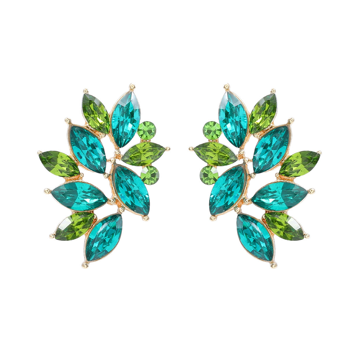 Wholesale Rhinestone Flower Boho Alloy Earrings ACC-ES-JL012