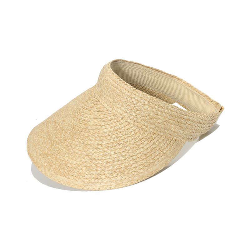 Wholesale Summer Raffia Straw Hat Sun Hat ACC-HT-YuanBin004