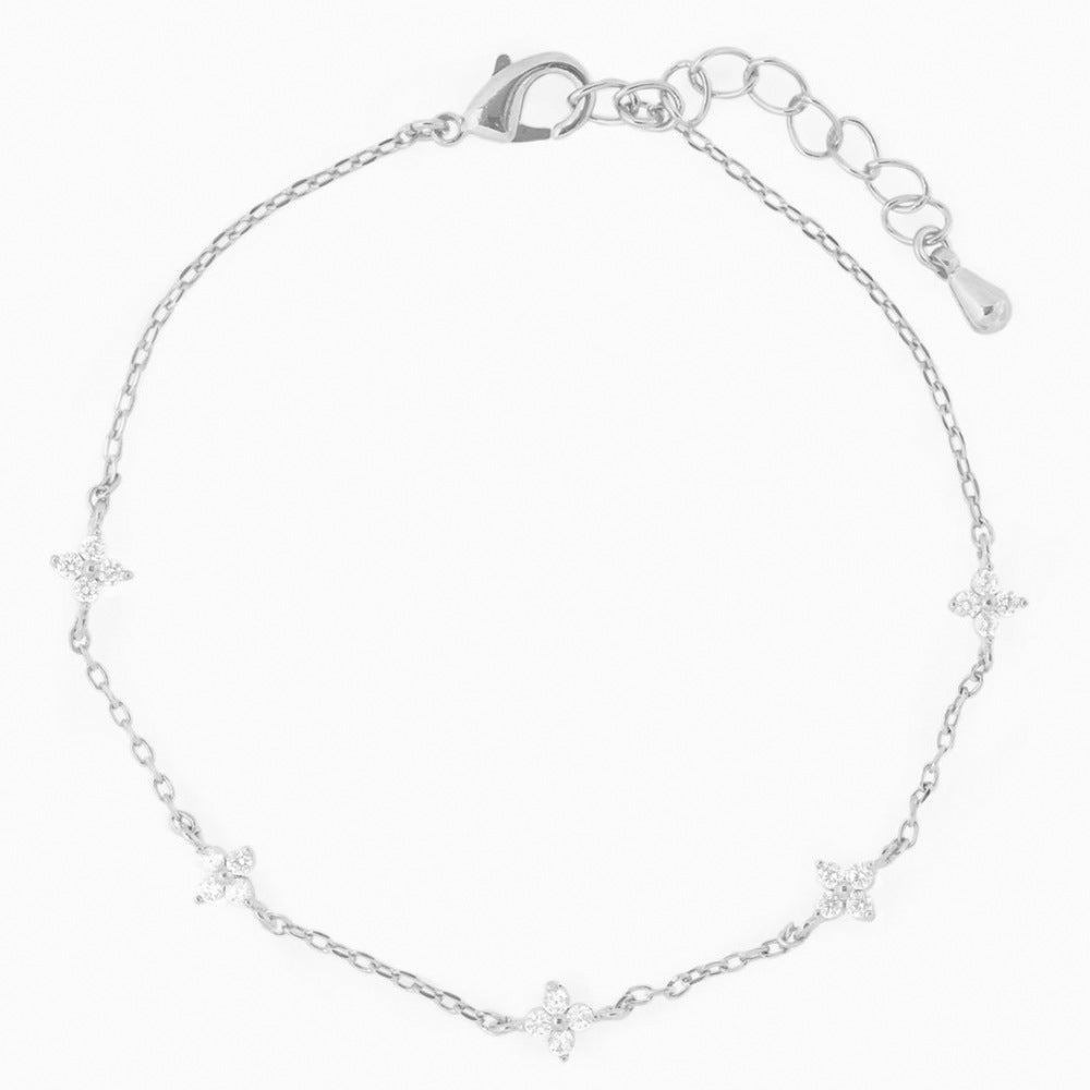 Wholesale Love Zircon Butterfly Festival Valentine's Day Bracelet