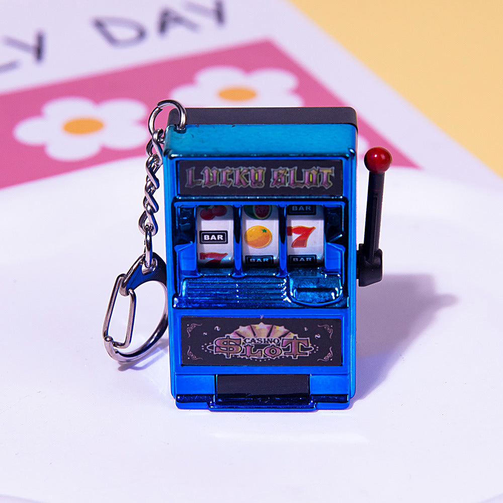 Wholesale Creative Mini Lottery Machine Game Keychains ACC-KC-Lans002