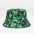 Wholesale  Four-leaf Clover Printed Fisherman Bucket Hat