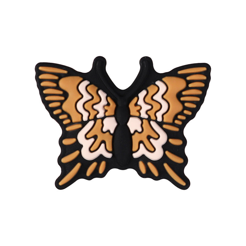 Wholesale 20pcs Two-color Butterfly Focal Beads DIY Bead Accessories  ACC-BDS-RongFa060