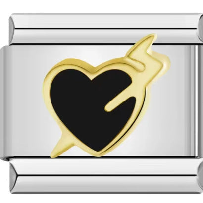 Wholesale 10pcs  Italian Charm Bracelet 9mm DIY Splicing Removable Flower Lipstick Series Stainless Steel Composable Bracelet