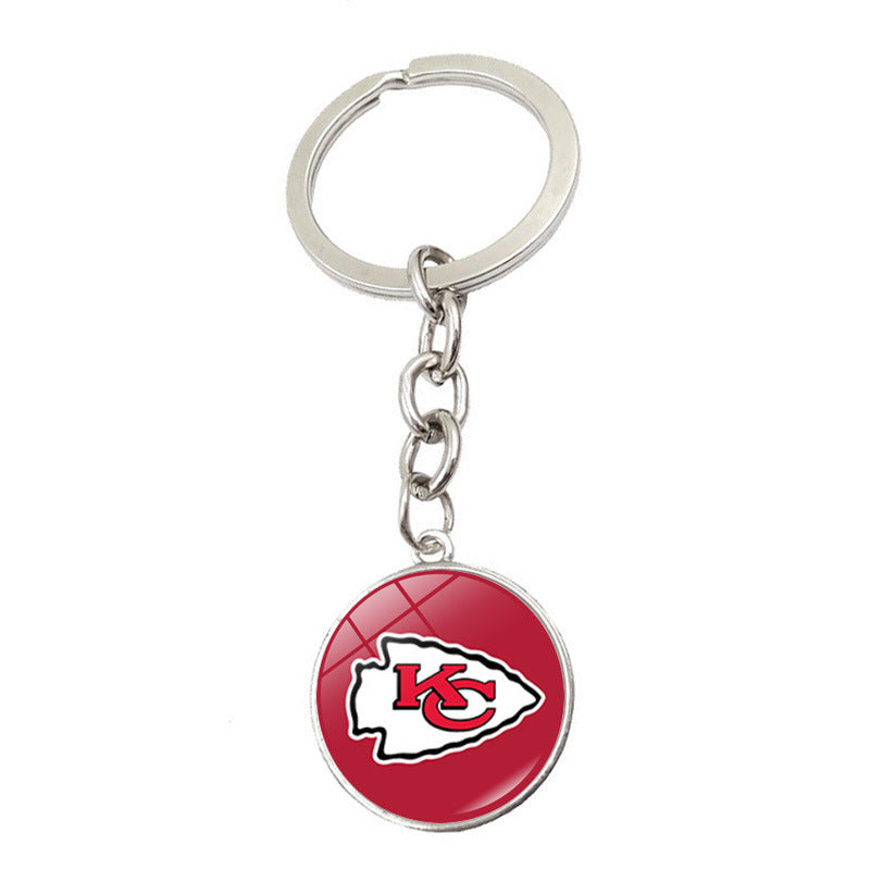 Wholesale Football Team Logo Keychain