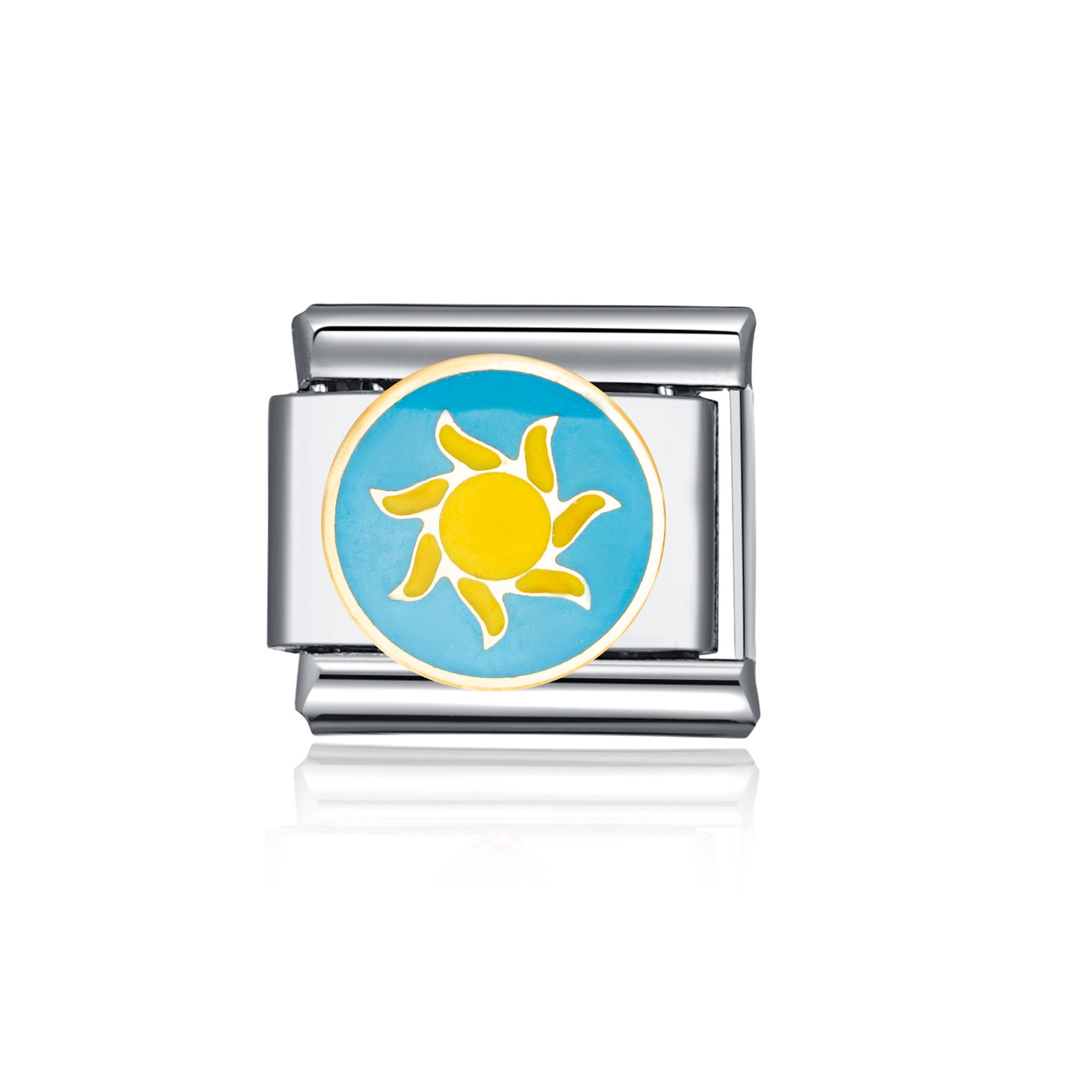 Wholesale Italian Charm Bracelet 9mm DIY Splicing Cute Cartoon Stainless Steel Composable Bracelet