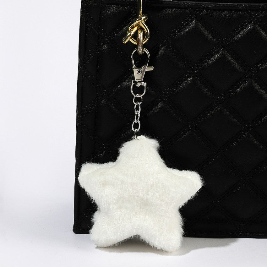 Wholesale Cute Plush Star Keychain