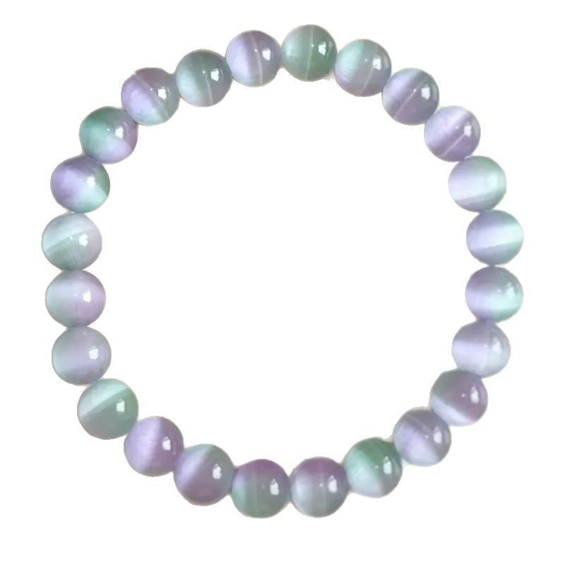 Wholesale Hand-woven Wood Stone Lapis Lazuli Pink Crystal Yellow Tiger Eye Bracelet